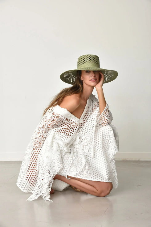 Banko Crochet Beachwear Poncho